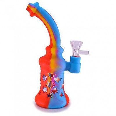 SILICONE WATER PIPE BEAF STYLE WPS1026 1CT